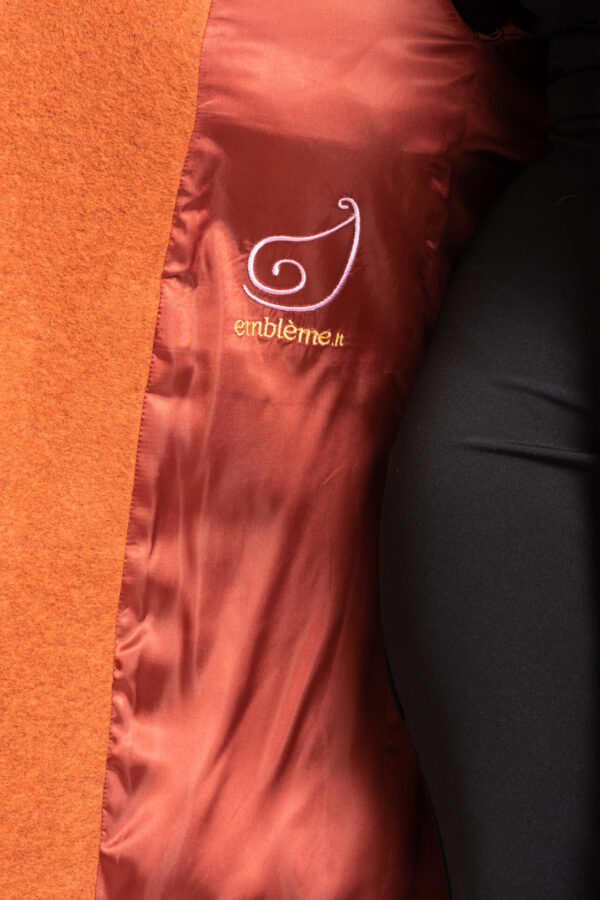 emblème giacca orange logo